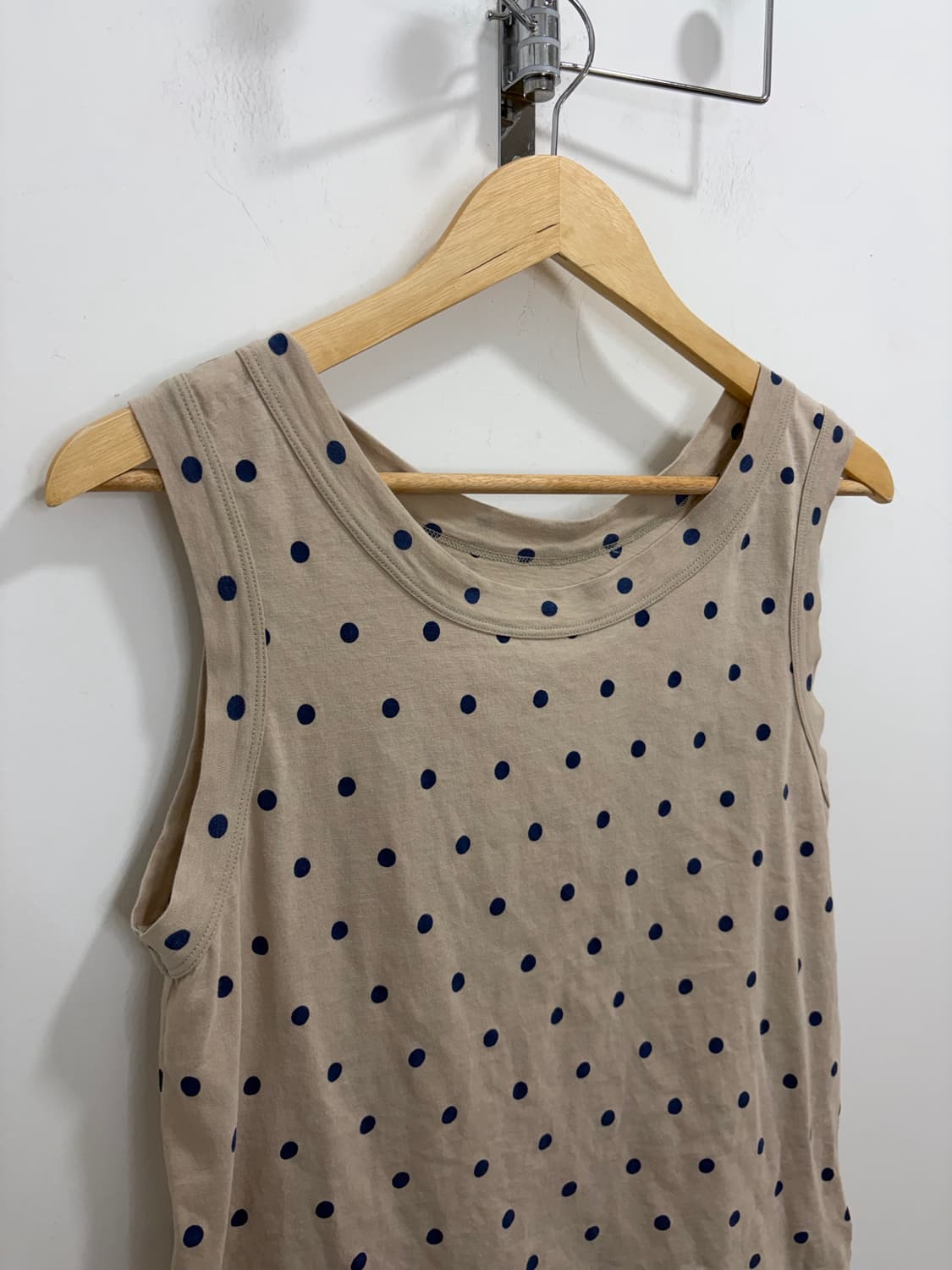 45rpm 도트 땡땡이 슬리브리스 민소매 상품이미지3