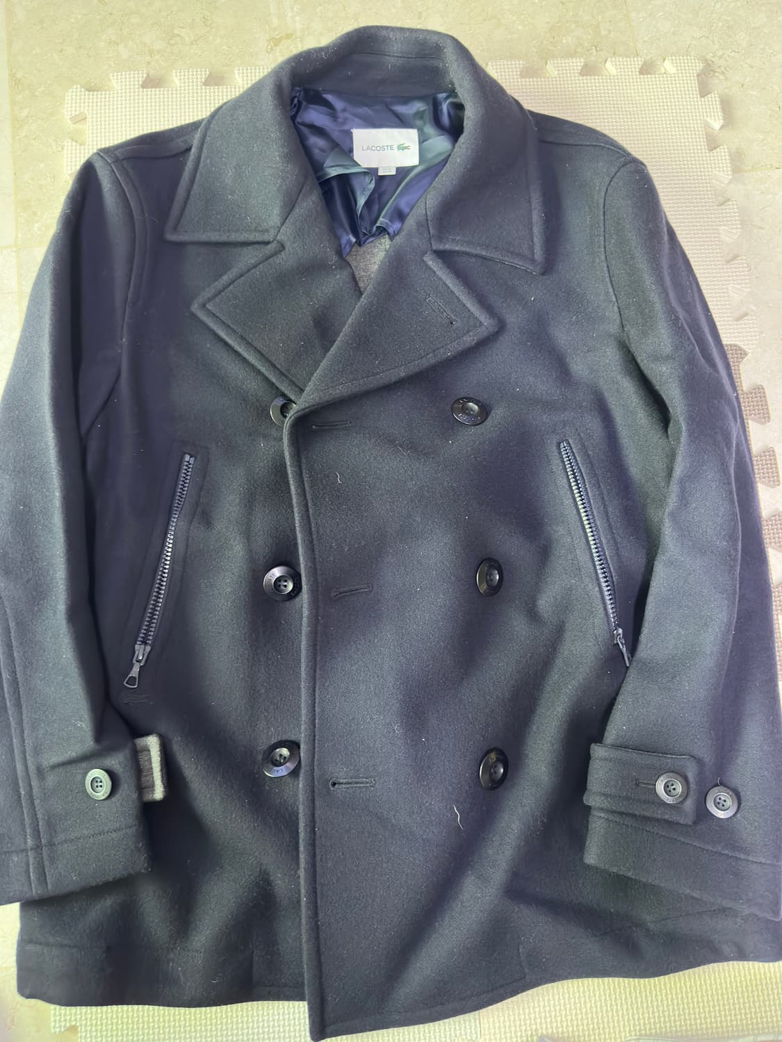 라코스테 더블 코트 숏 M (95-100) 상품이미지1