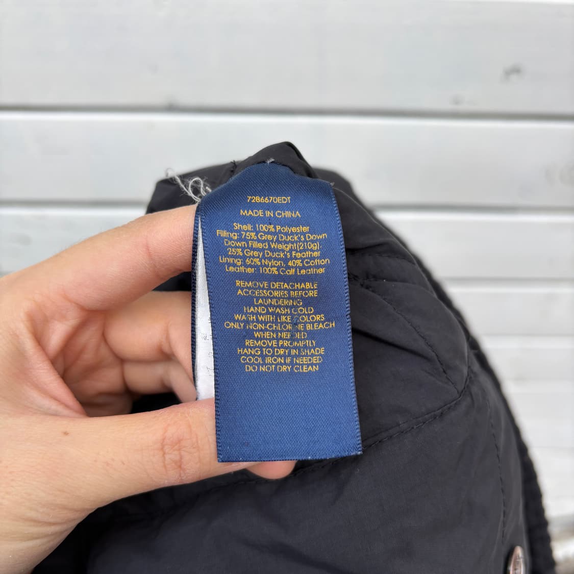 Polo 폴로 패딩 조끼 상품이미지10