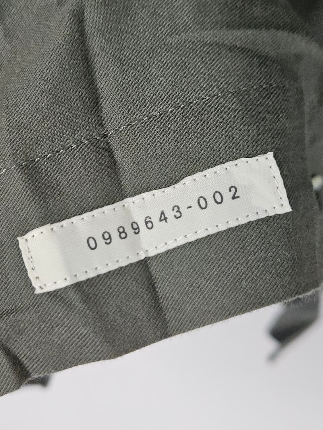 아르켓 시그니처 블라우스 셔츠 올리브카키 옴므 남성 50 상품이미지4