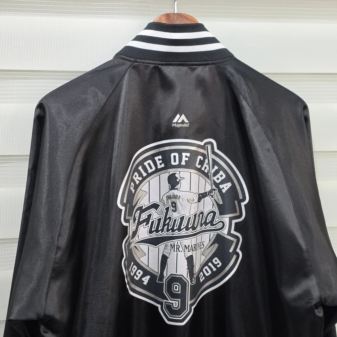 마제스틱 지바 롯데 마린스 후쿠우라 카즈야 은퇴기념 자켓- L 상품이미지2