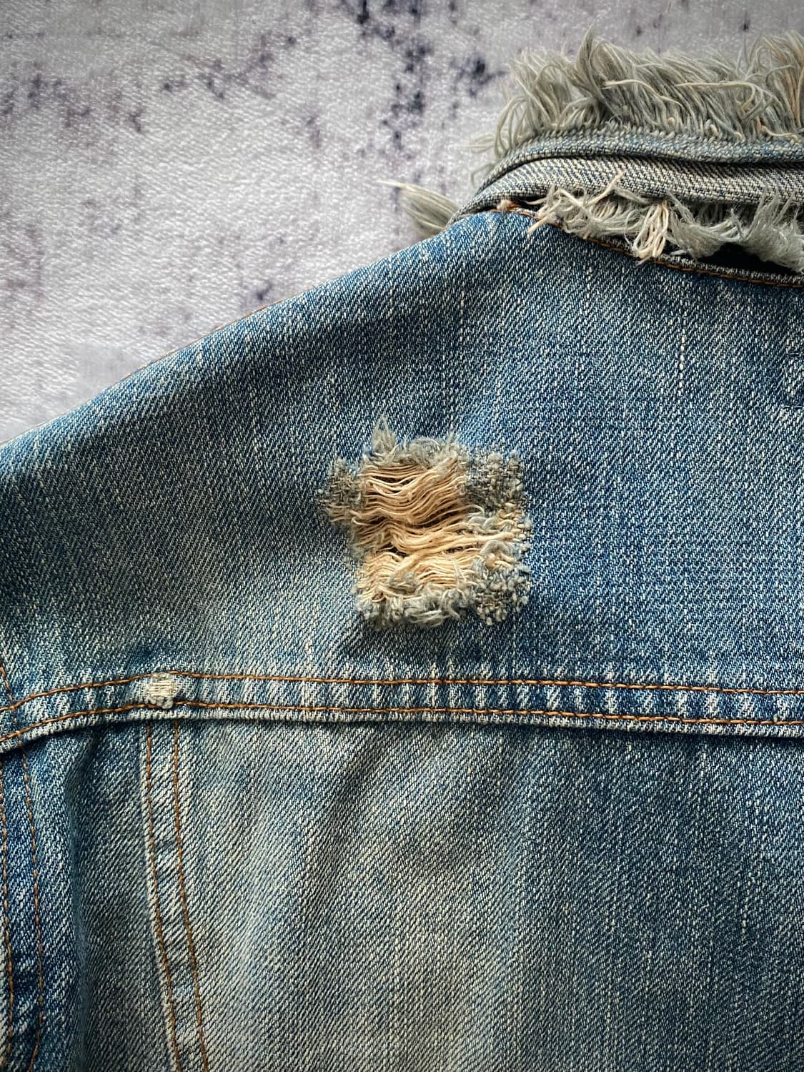 L.G.B. 디스트로이드 데님 자켓 상품이미지7