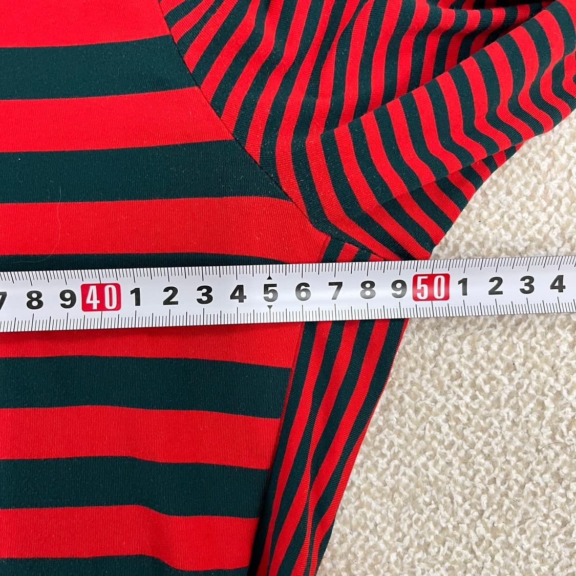 [95] 루이까스텔 골프 여성 스트라이프 터틀넥 긴팔 티셔츠 0107M1 상품이미지7