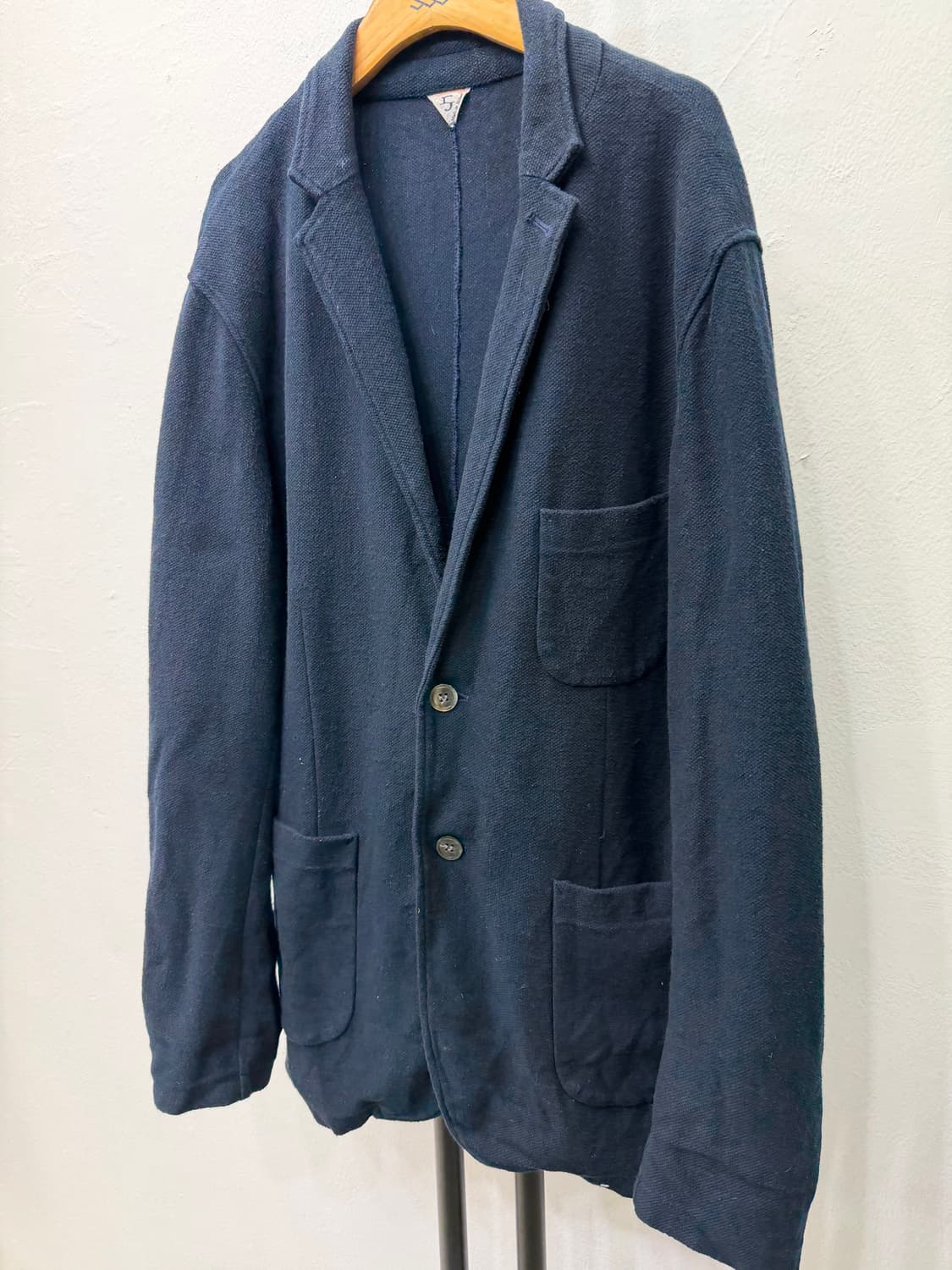 정품) filmelange 필멜란지 네이비 가디건 자켓 XL 상품이미지3