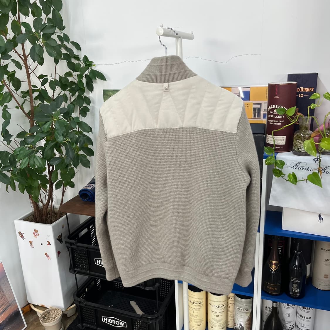 알레그리 구스다운 니트 패딩 점퍼 54 상품이미지5