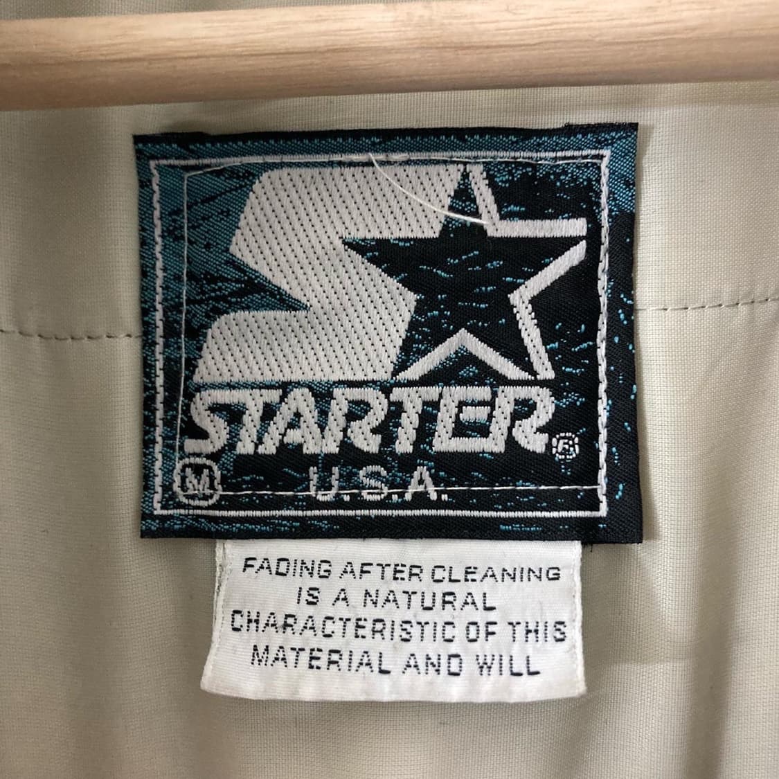 스타터 WHITE SOX 그런지 패턴 패치 백로고 자켓 상품이미지6