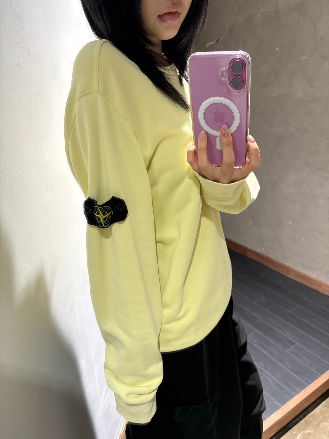 스톤아일랜드 패치와펜 스웻셔츠 상품이미지2