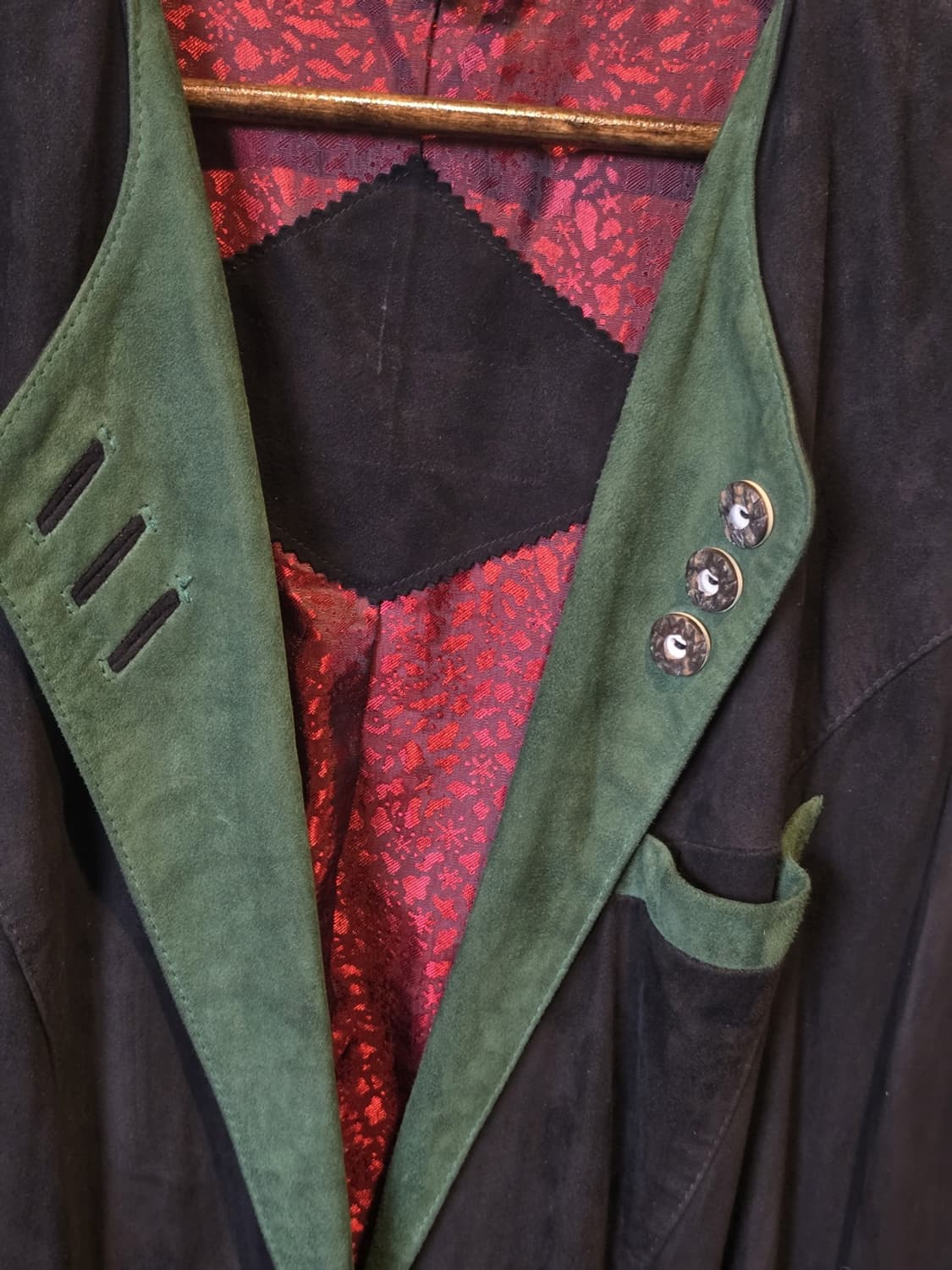 90s vintage Suede Jacket/made in Germany 상품이미지2