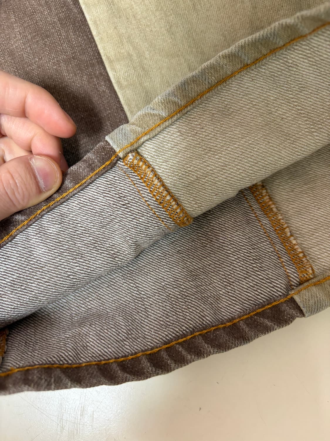 캐피탈 컨트리 집시 투톤 플레어 데님 상품이미지9