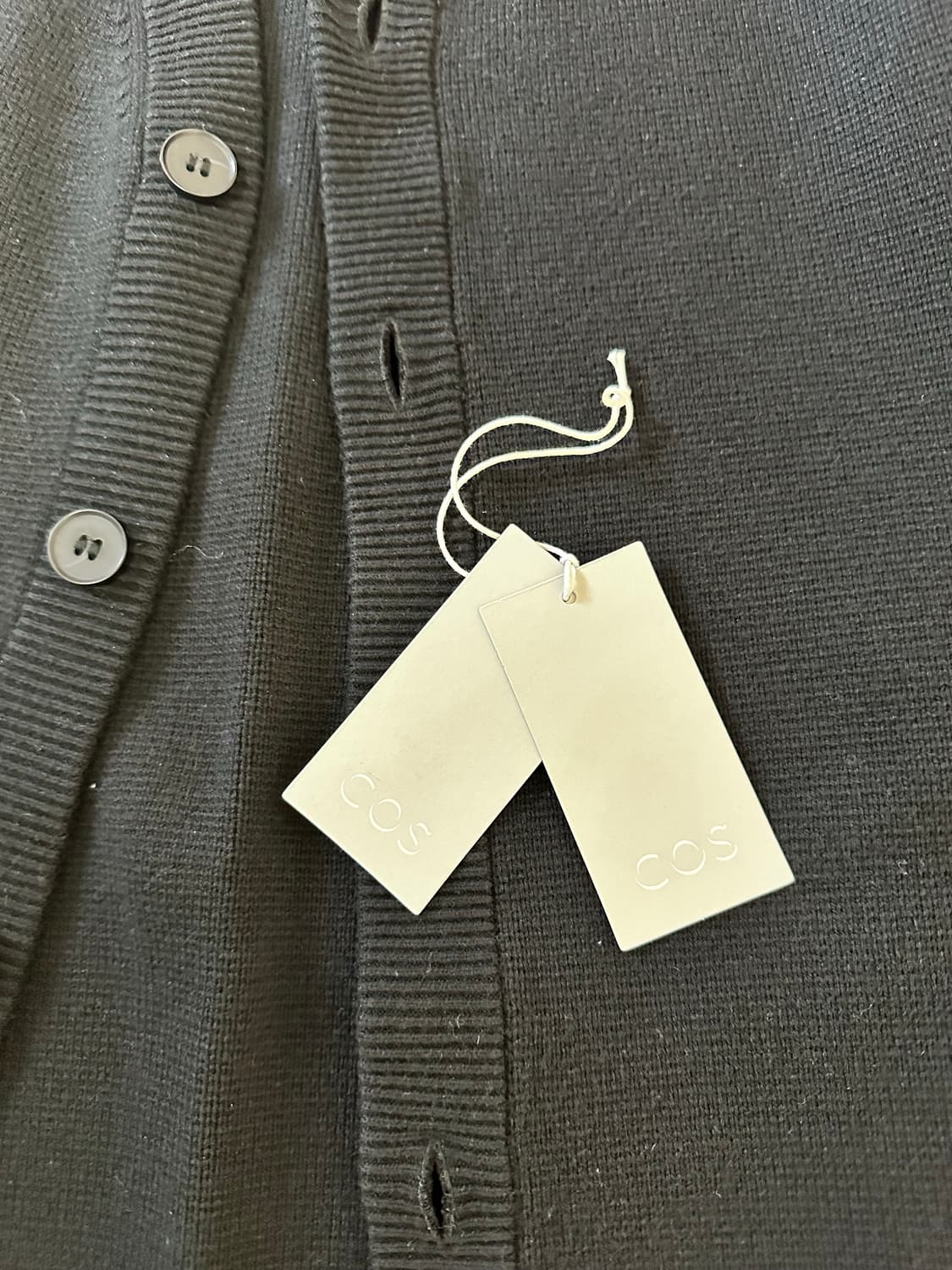 코스 블랙 가디건(s,100) 상품이미지5