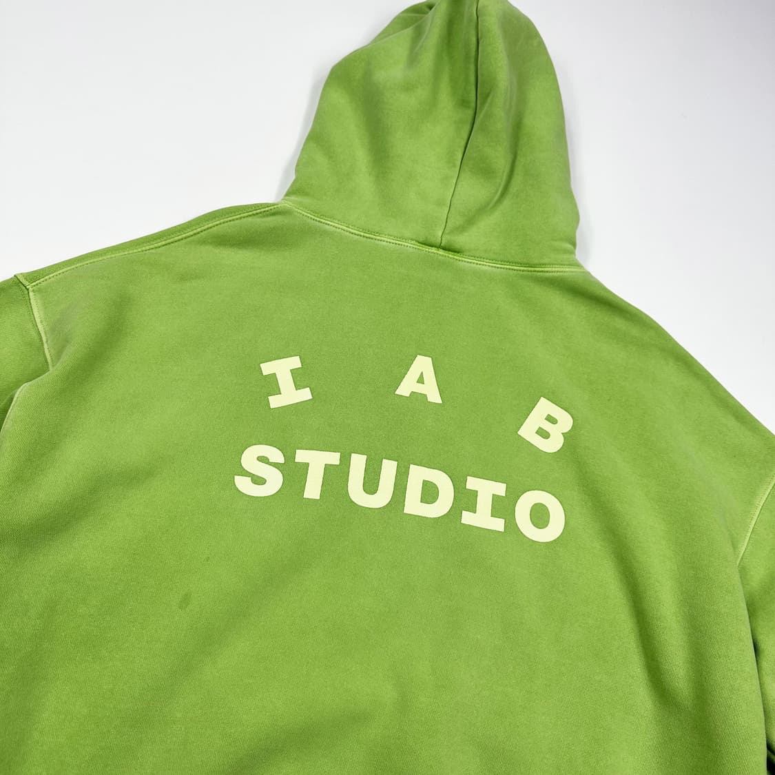 아이앱스튜디오 베이직 후드티 애플그린 XL 상품이미지6