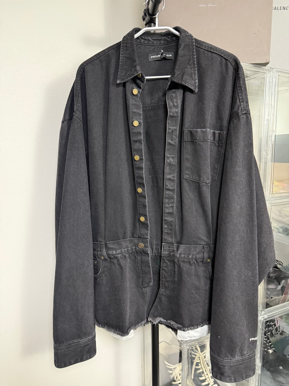프로젝트gr 데님자켓 샘플 1사이즈 상품이미지1