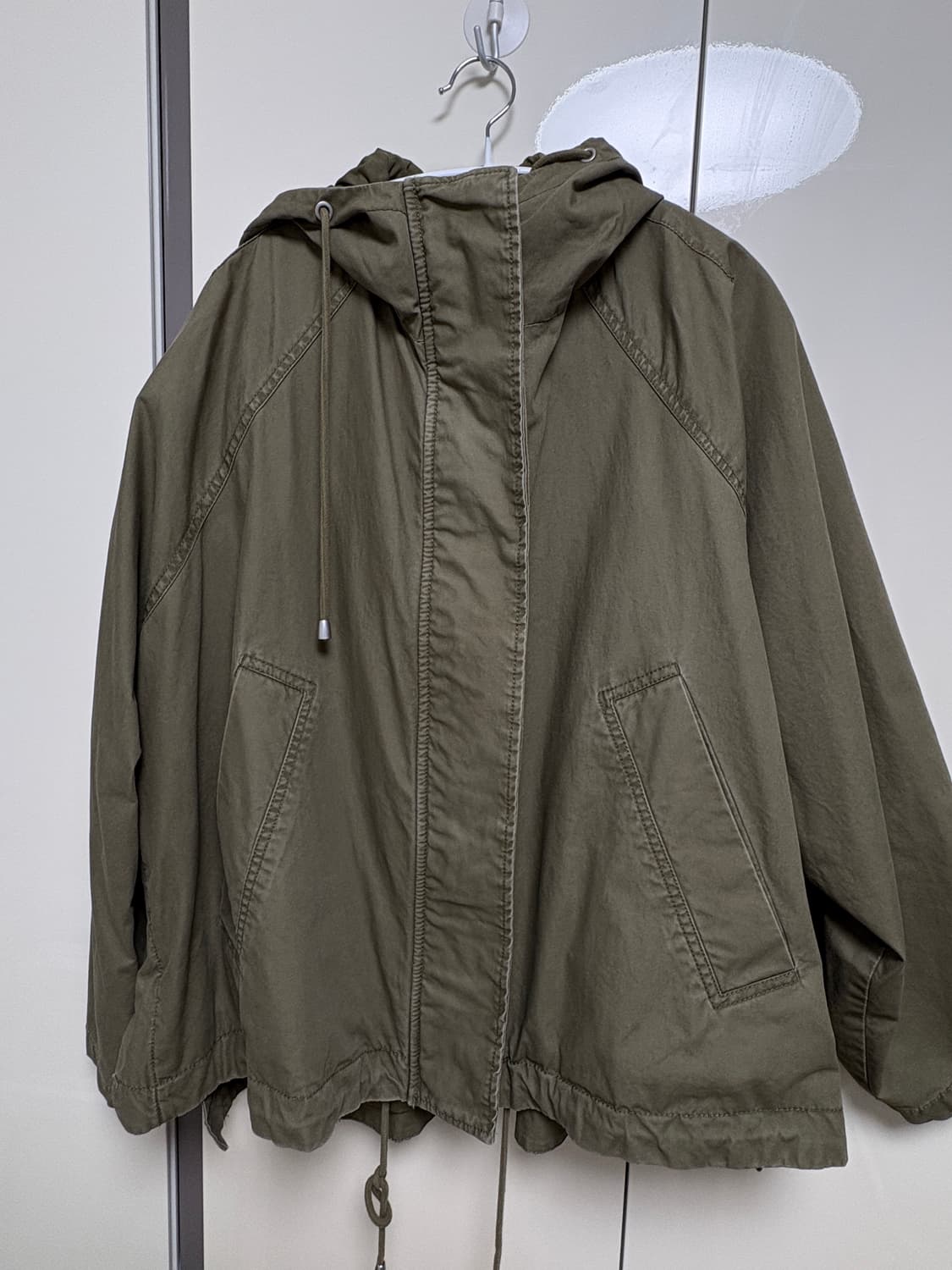 자라 밀리터리 오버사이즈 야상 상품이미지3