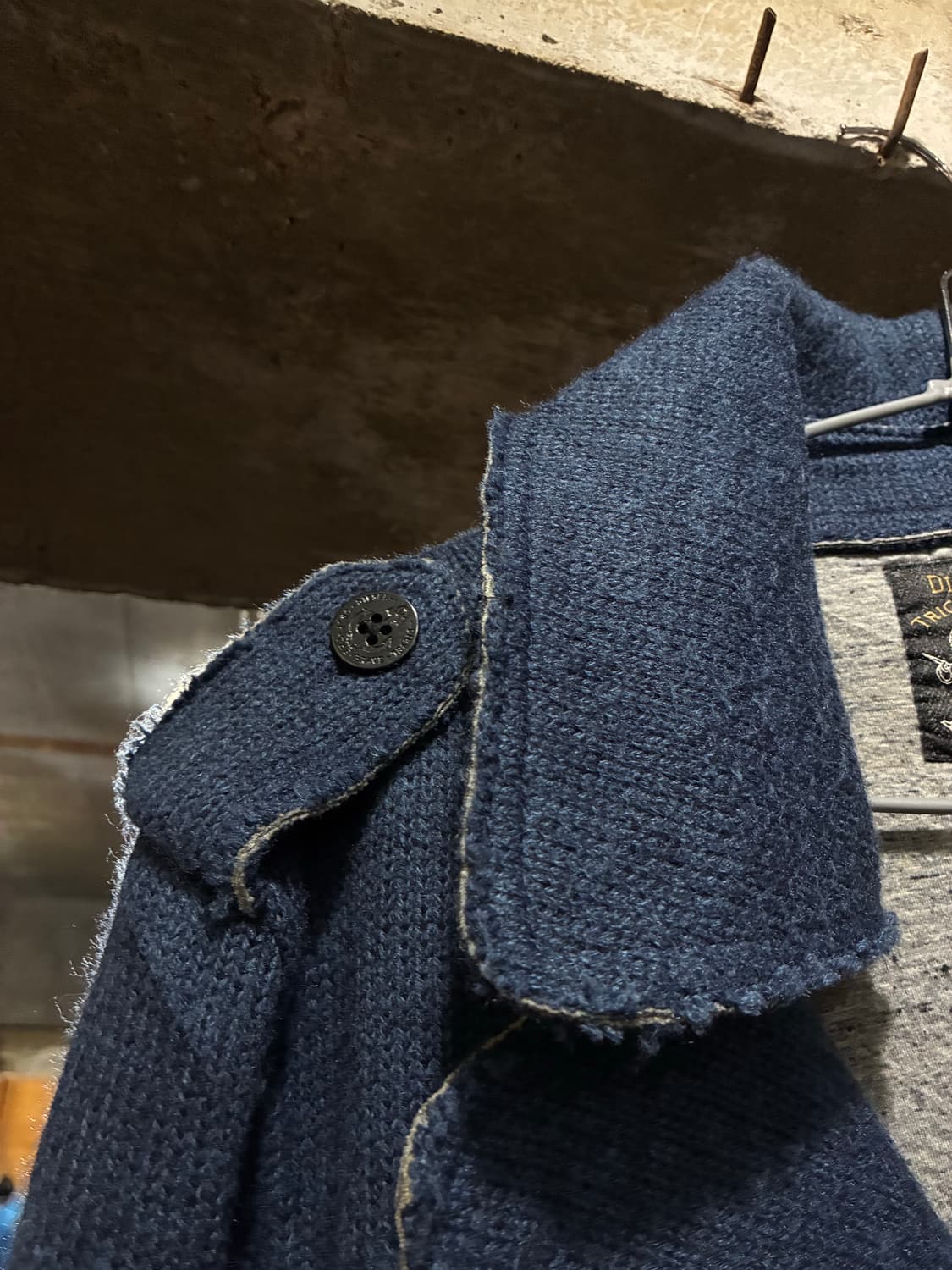 Diesel 디젤 니트 더블 피코트 자켓 상품이미지2