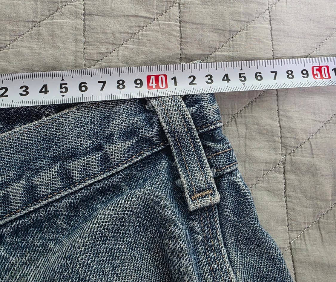 [34X34] 빈티지 칼하트 더블니 FR 데님팬츠 데미지 B26 상품이미지10