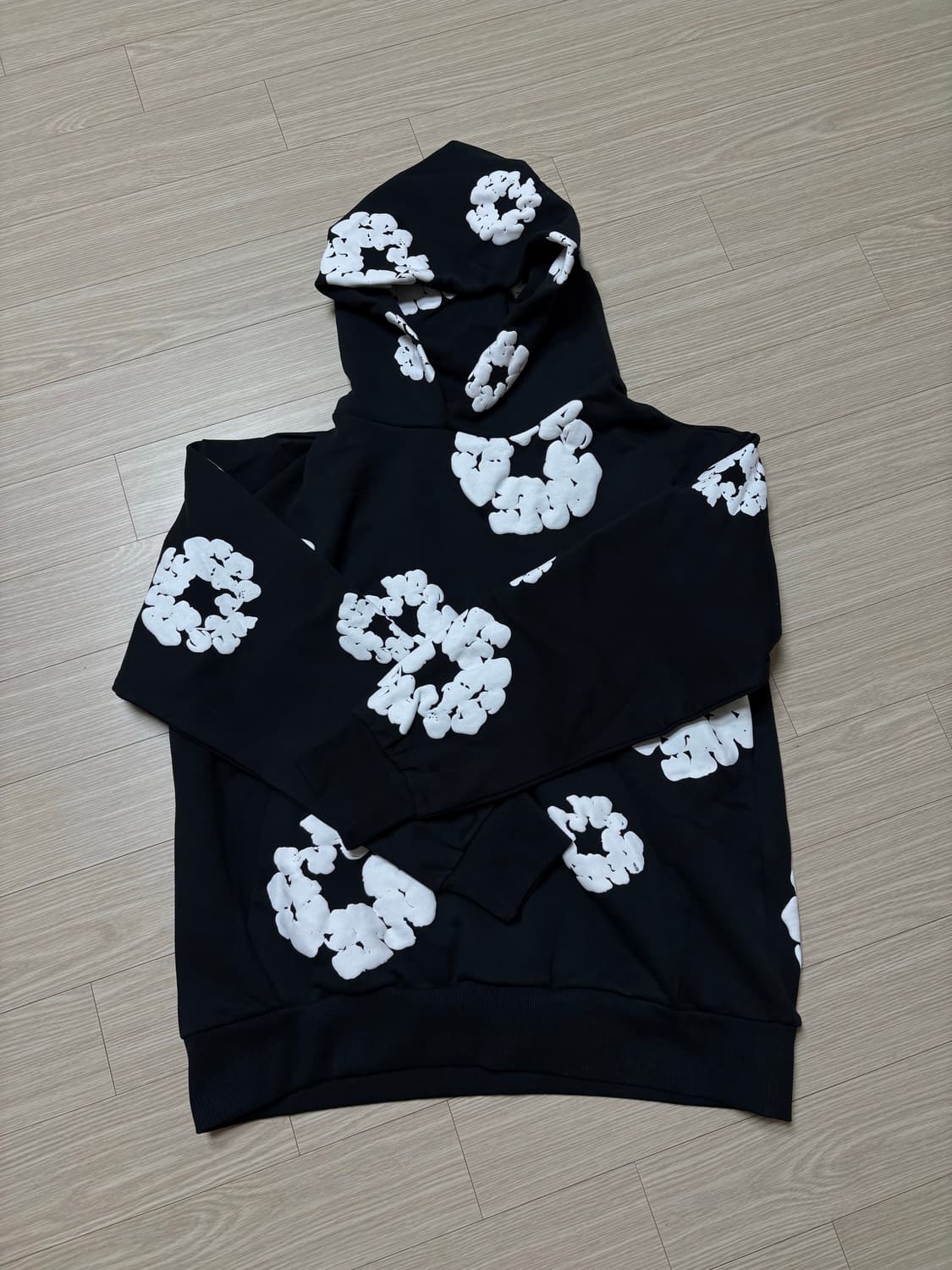 데님티어스 후드티 s 상품이미지3