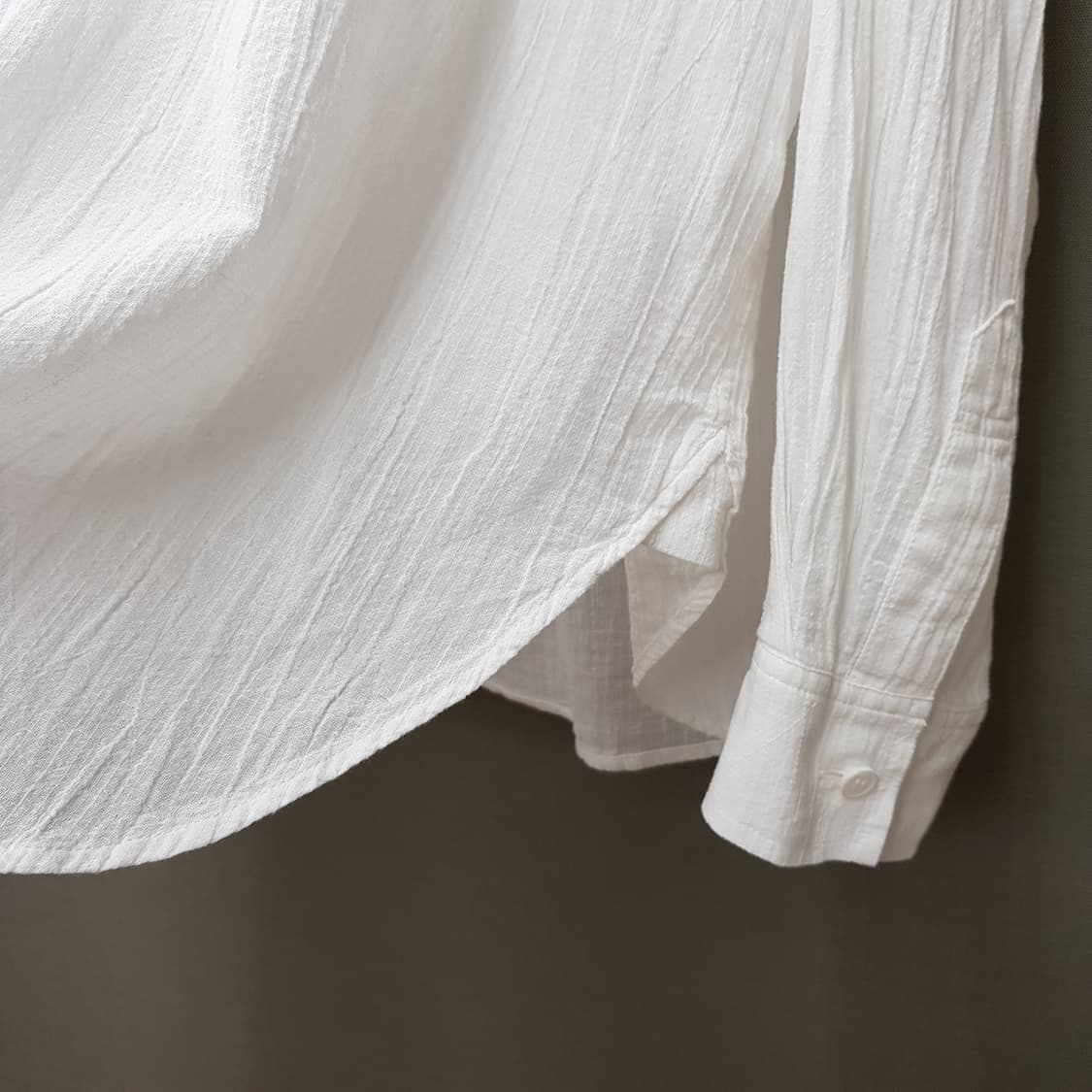 BEAKER 비이커 2024 코튼 린넨 루즈핏 셔츠 F사이즈 상품이미지4