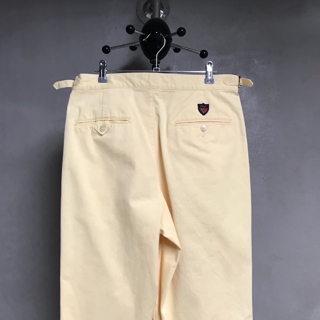 폴로 랄프로렌 옐로우 치노 팬츠 80-97 상품이미지2