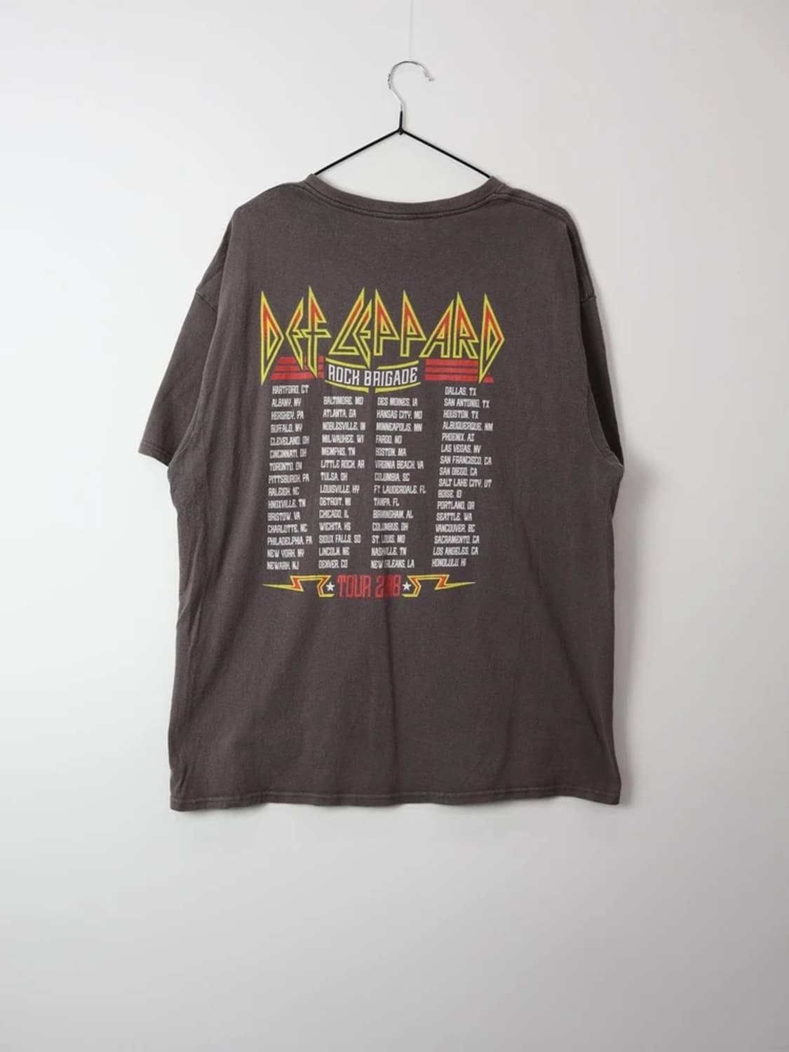 Def Leppard Rock Brigade Tee 상품이미지2