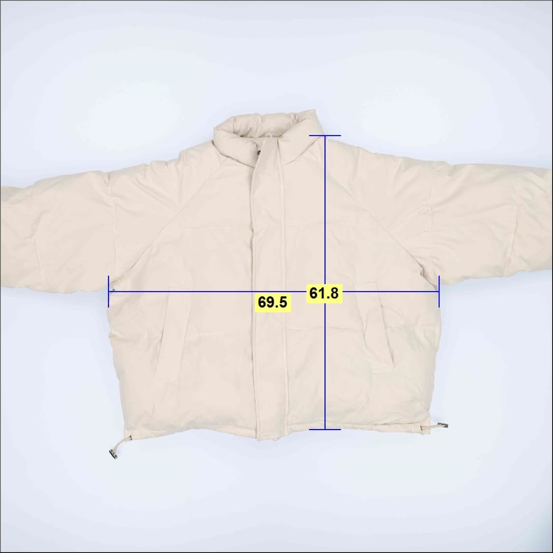 [66정도] 빈티지 여성 푸퍼 패딩점퍼 0119H1 상품이미지6