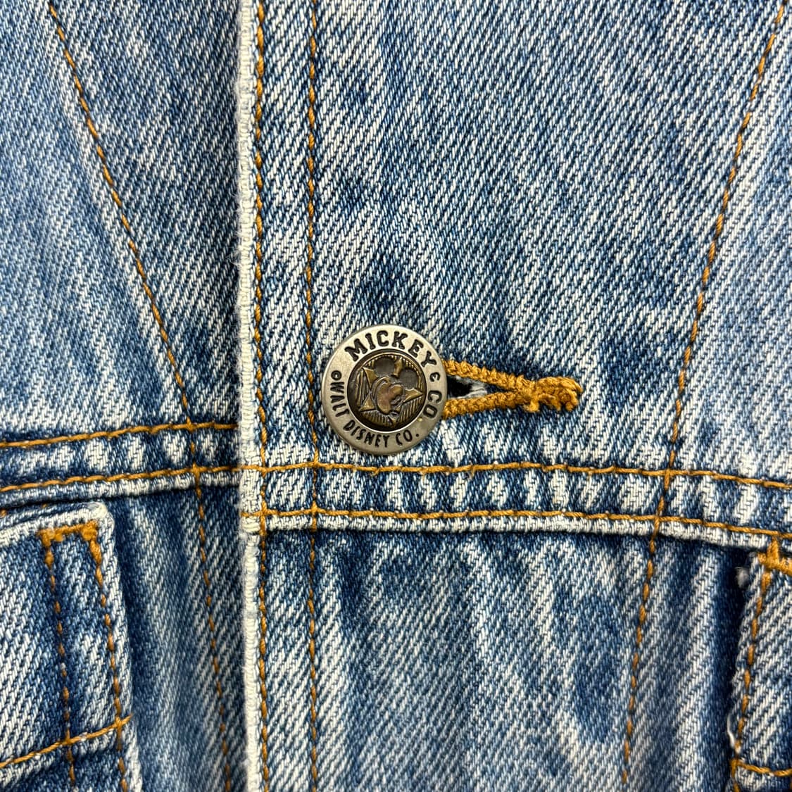 (L) 90s 디즈니 미키마우스 데님 자켓 상품이미지5