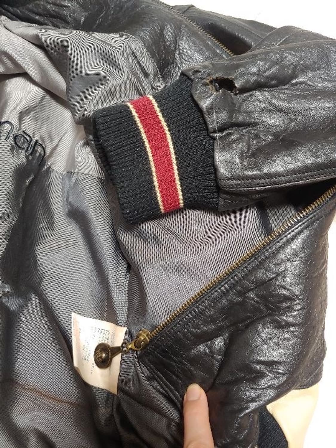 펠레펠레 가죽자켓 100~105 상품이미지3