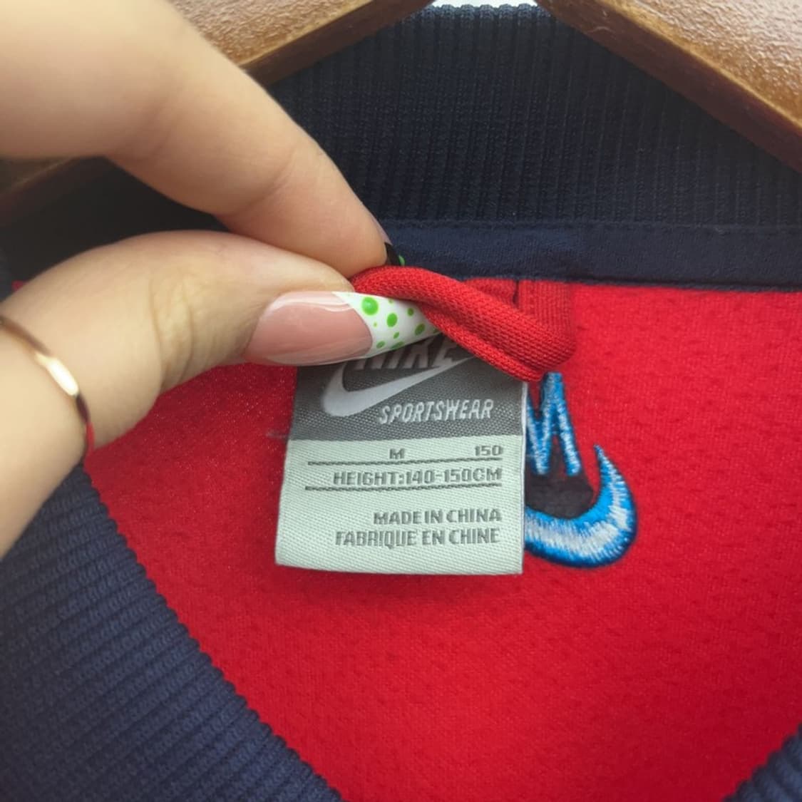 나이키 키치 레트로 90's 져지 바시티 자켓 M C09051 상품이미지5