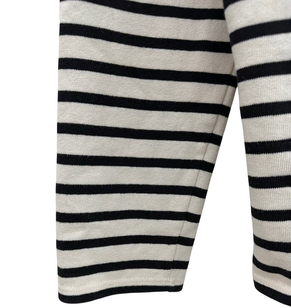 세인트제임스 롱슬리브 긴팔티 화이트&블랙 (여성M) 상품이미지4