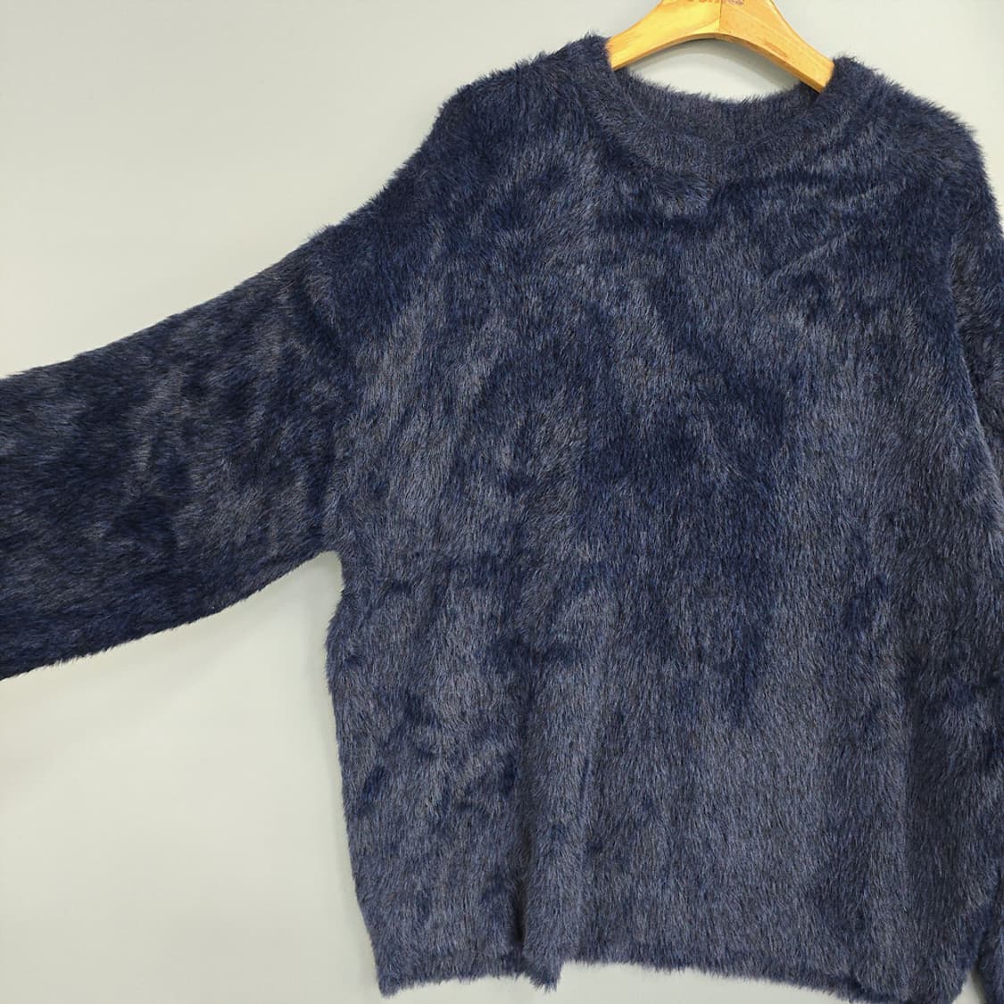 노매뉴얼 헤어리 니트 L 상품이미지5