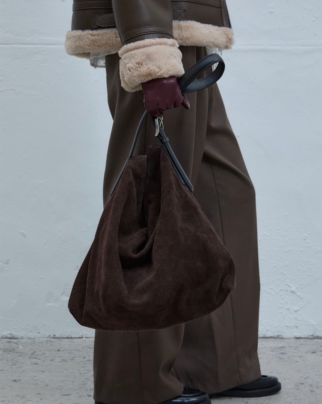 앤드로스 가방 Cow Suede Shoulder bag 상품이미지3