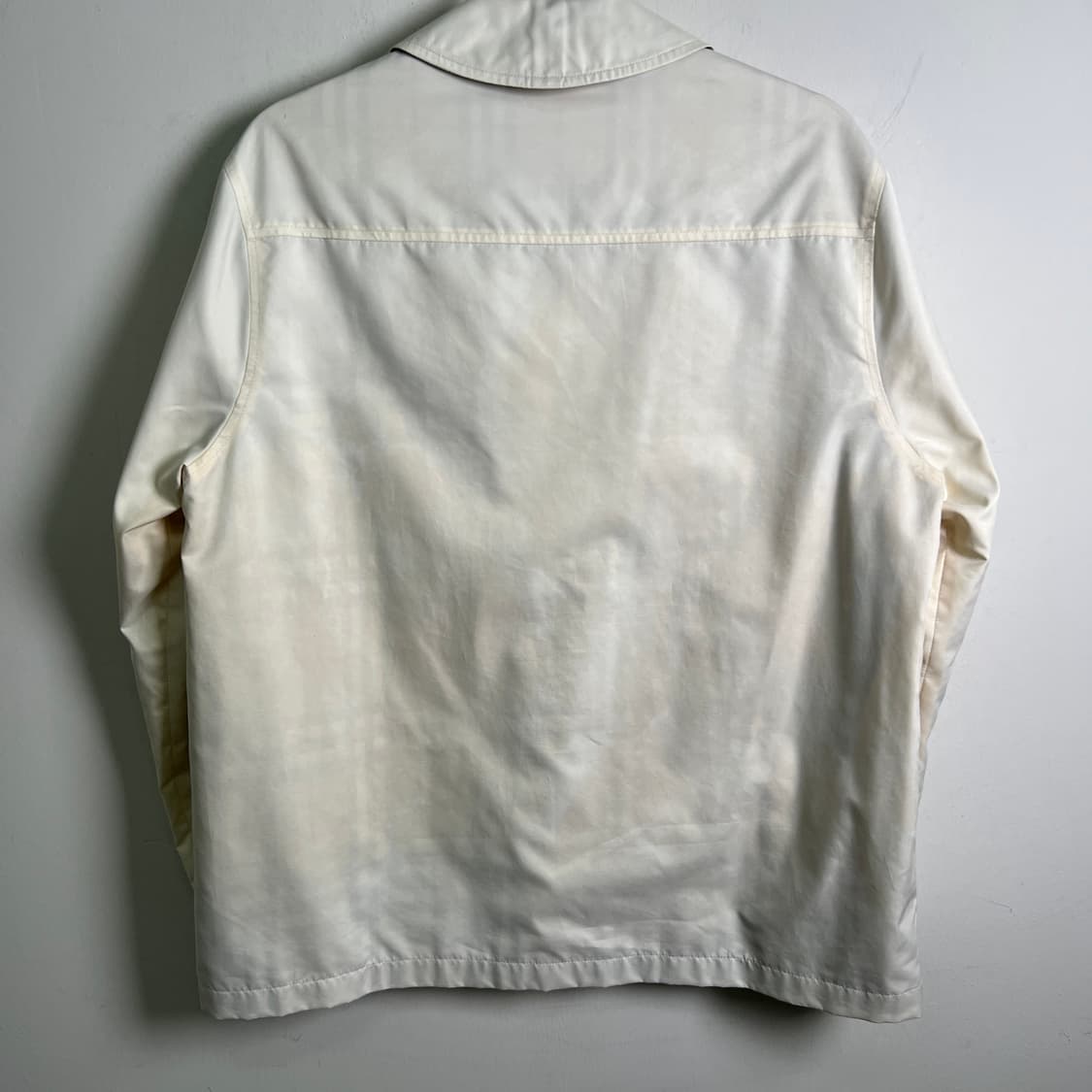 버버리 노바 체크 라이닝 싱글 투웨이 블루종 자켓  상품이미지6