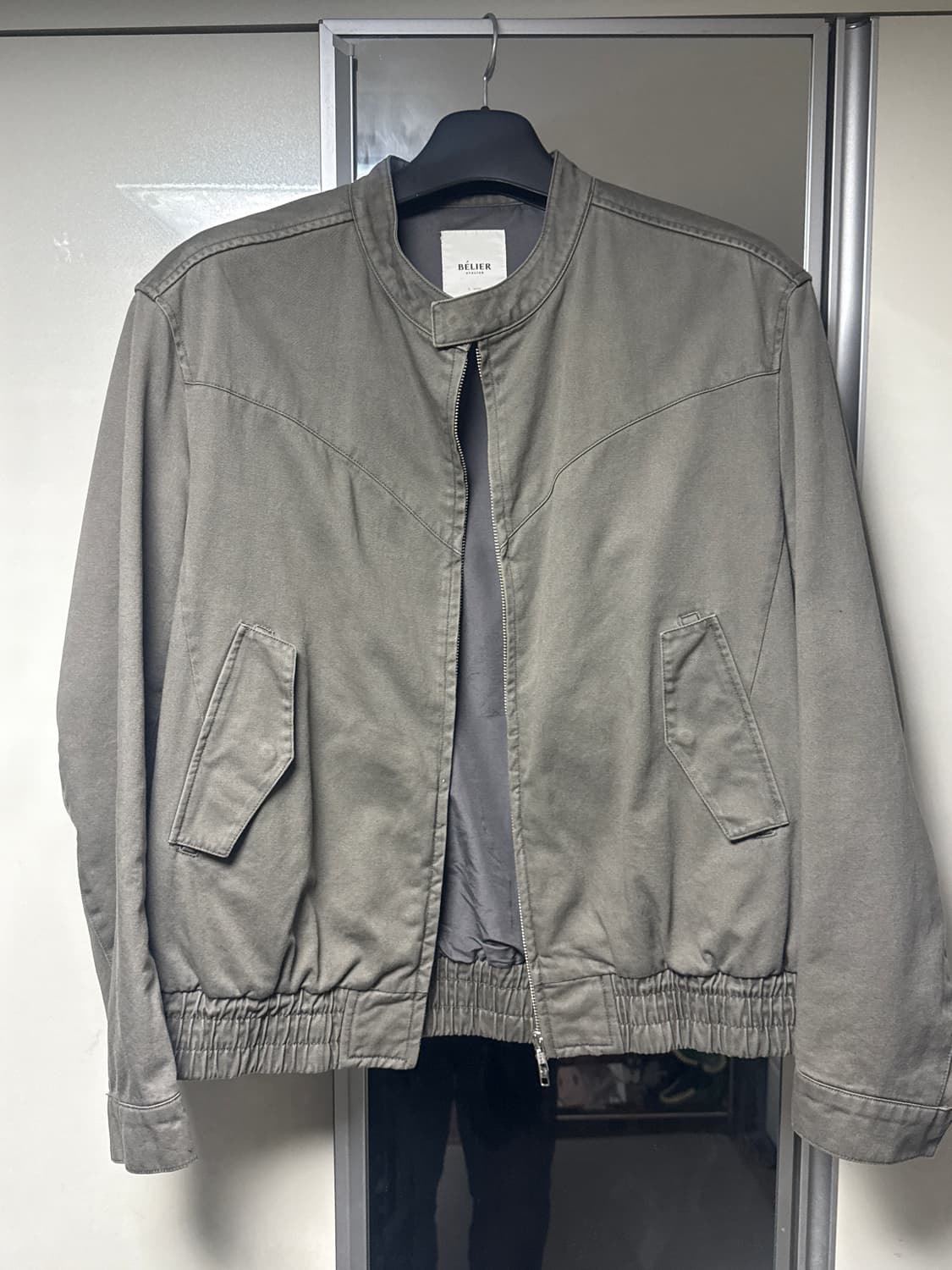 벨리에 세리프 해링턴 자켓  올리브 상품이미지1