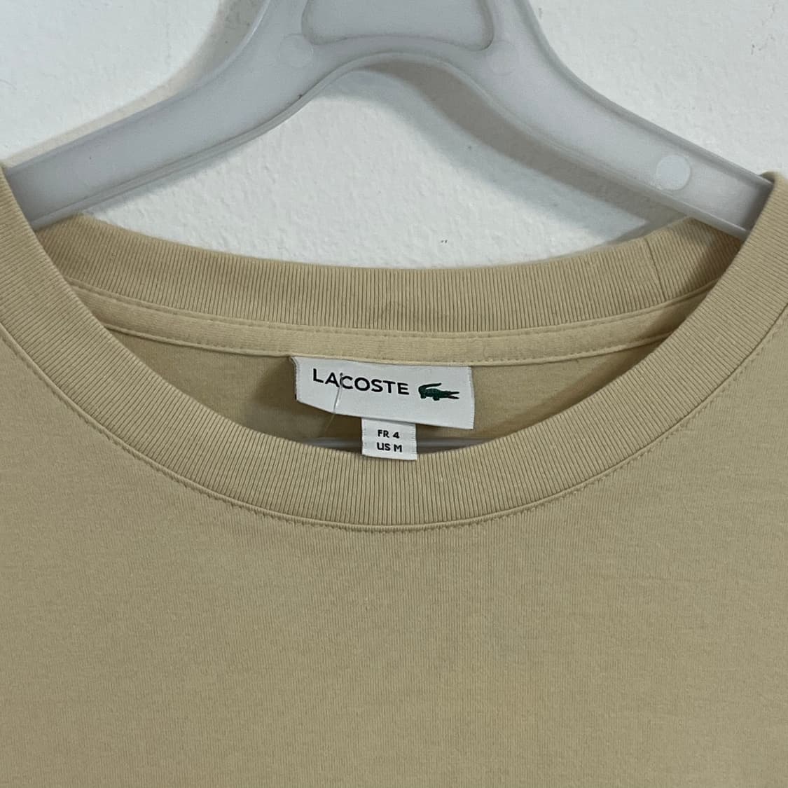 Lacoste beige t-shirt  상품이미지6