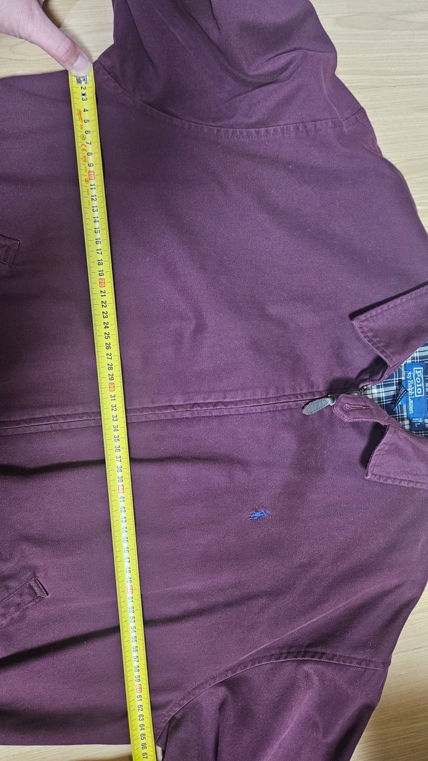 빈티지 폴로 스윙탑 버건디 L 상품이미지4