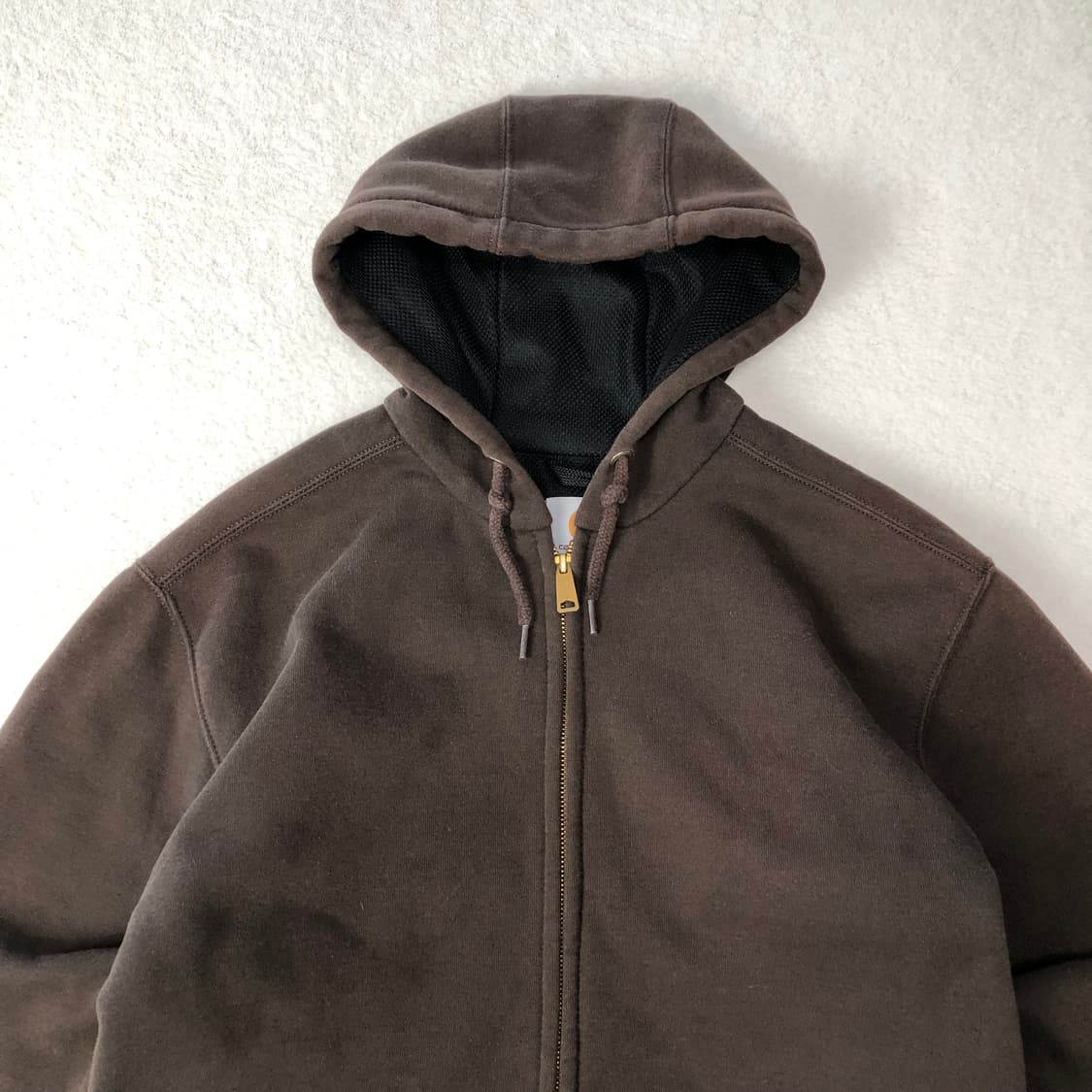 칼하트 레인디펜더 다크브라운 후드집업  상품이미지4