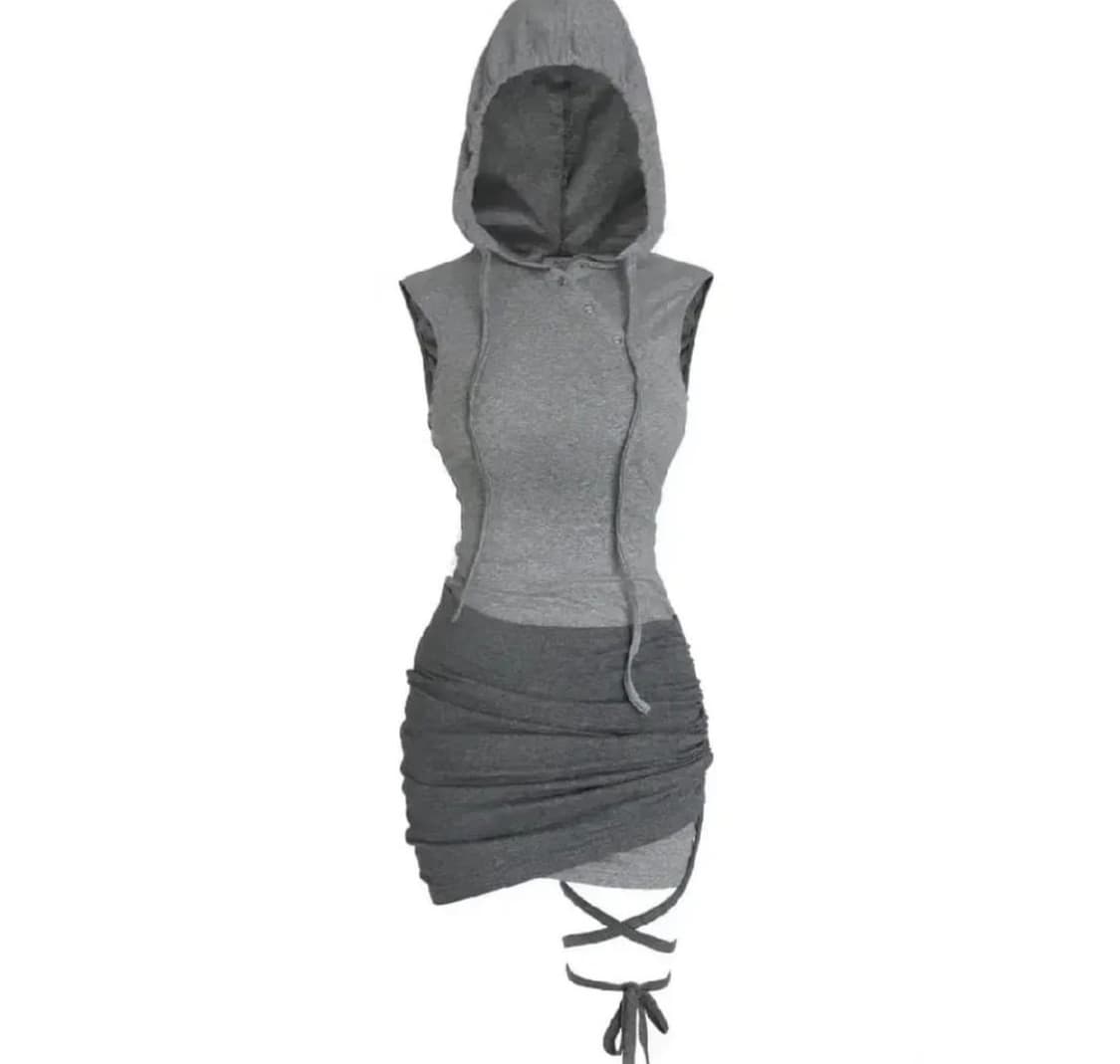 비엔프롬 랩후디 원피스 상품이미지1