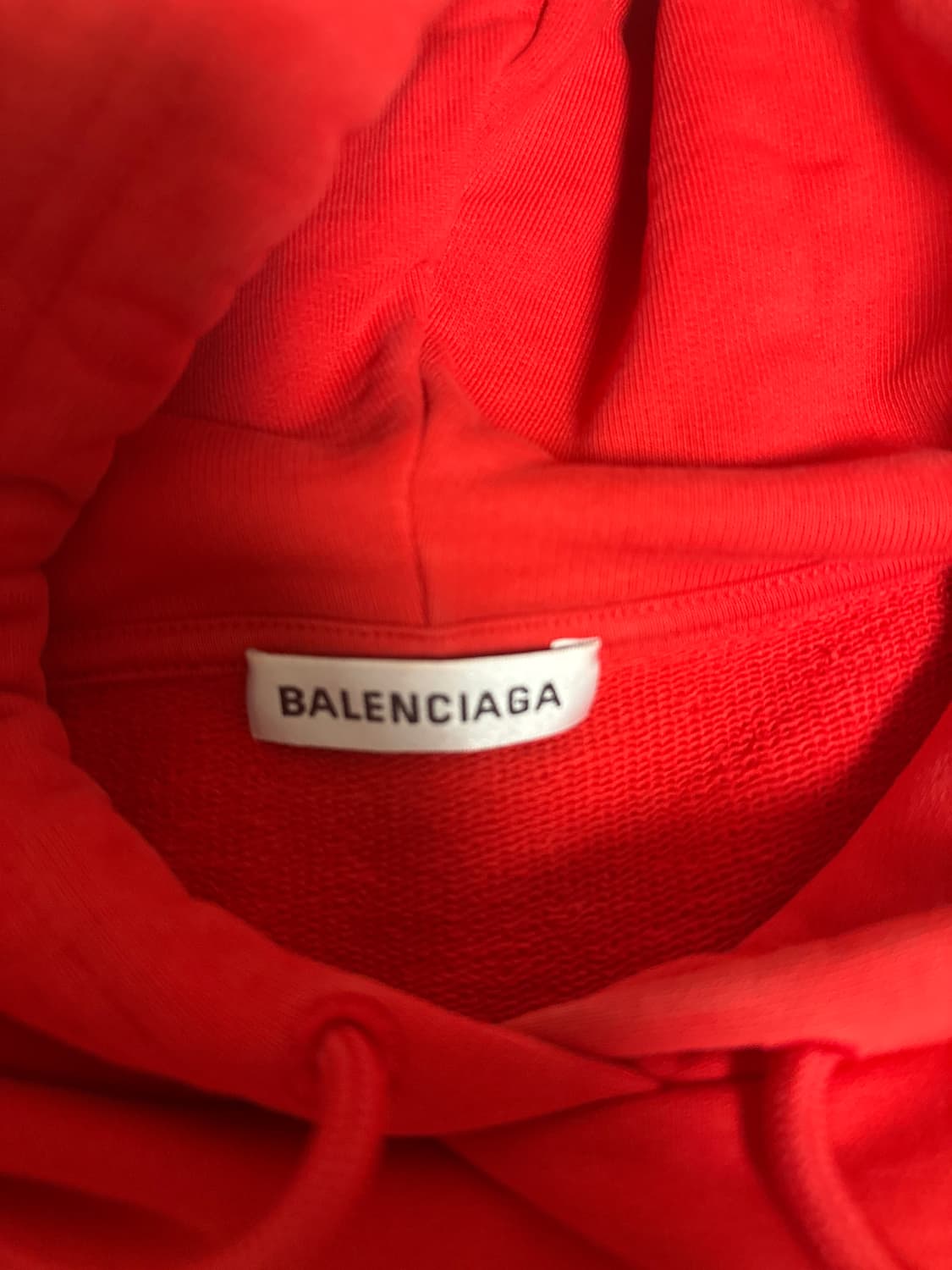 발렌시아가 웨이브로고 후드 상품이미지4