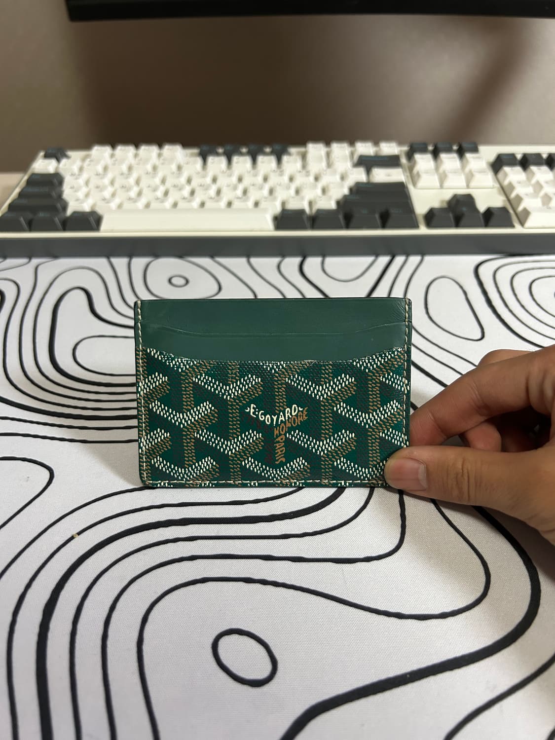 고야드 생쉴피스 카드지갑 그린 상품이미지1