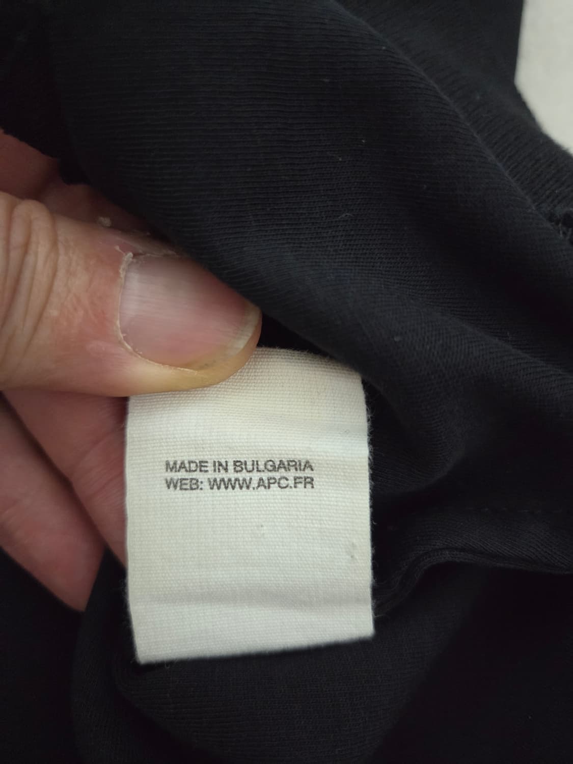 A.P.C.(아페쎄) 미니멀 코튼 보머 자켓 블랙 상품이미지7