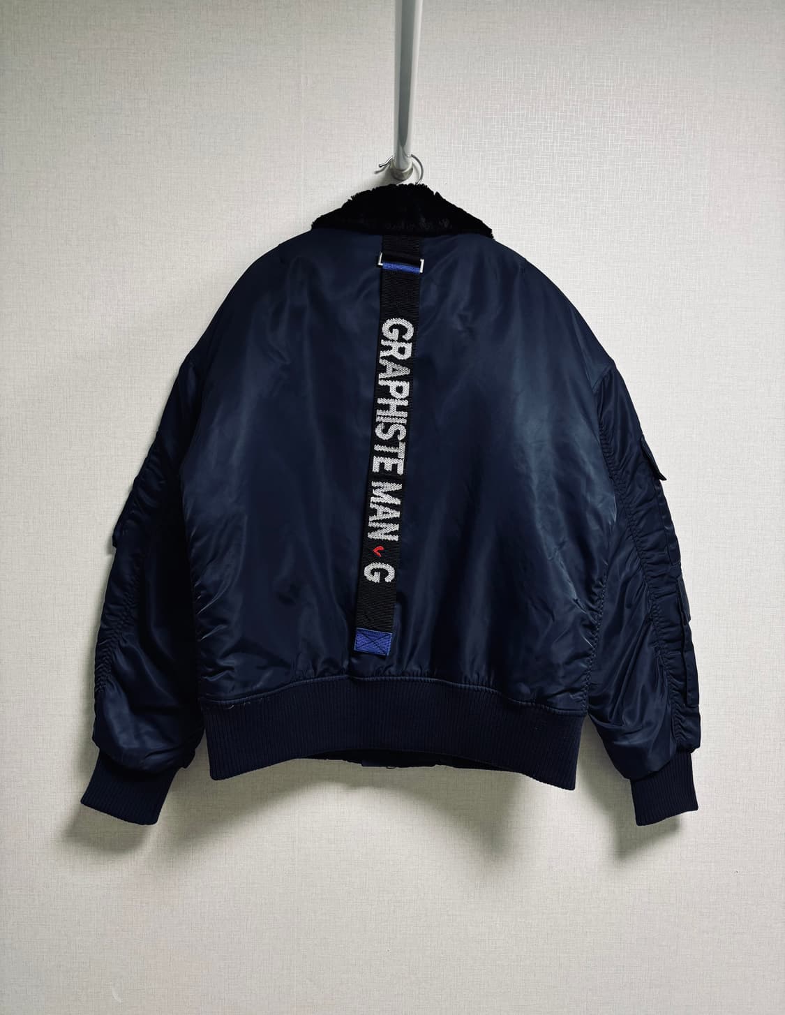 GRAPHISTE MAN.G 러브 오브 마이 라이프 MA-1 자켓 상품이미지3