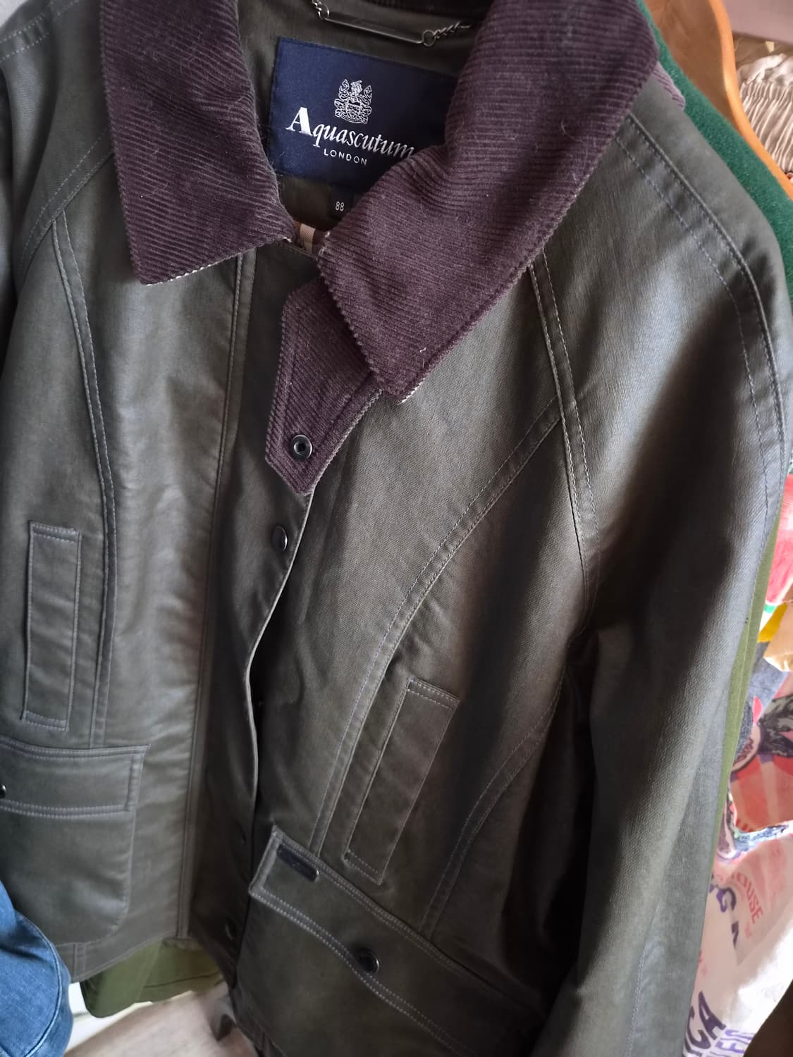 빈티지왁스쟈켓 상품이미지1