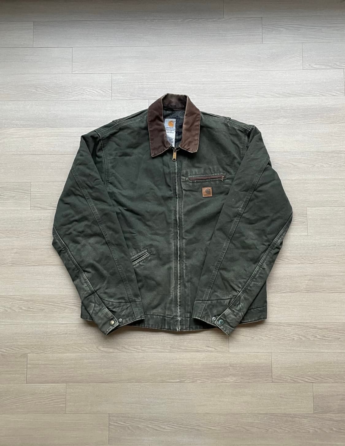 칼하트 J97 디트로이트 자켓 모스그린 mos XL carhartt 상품이미지1