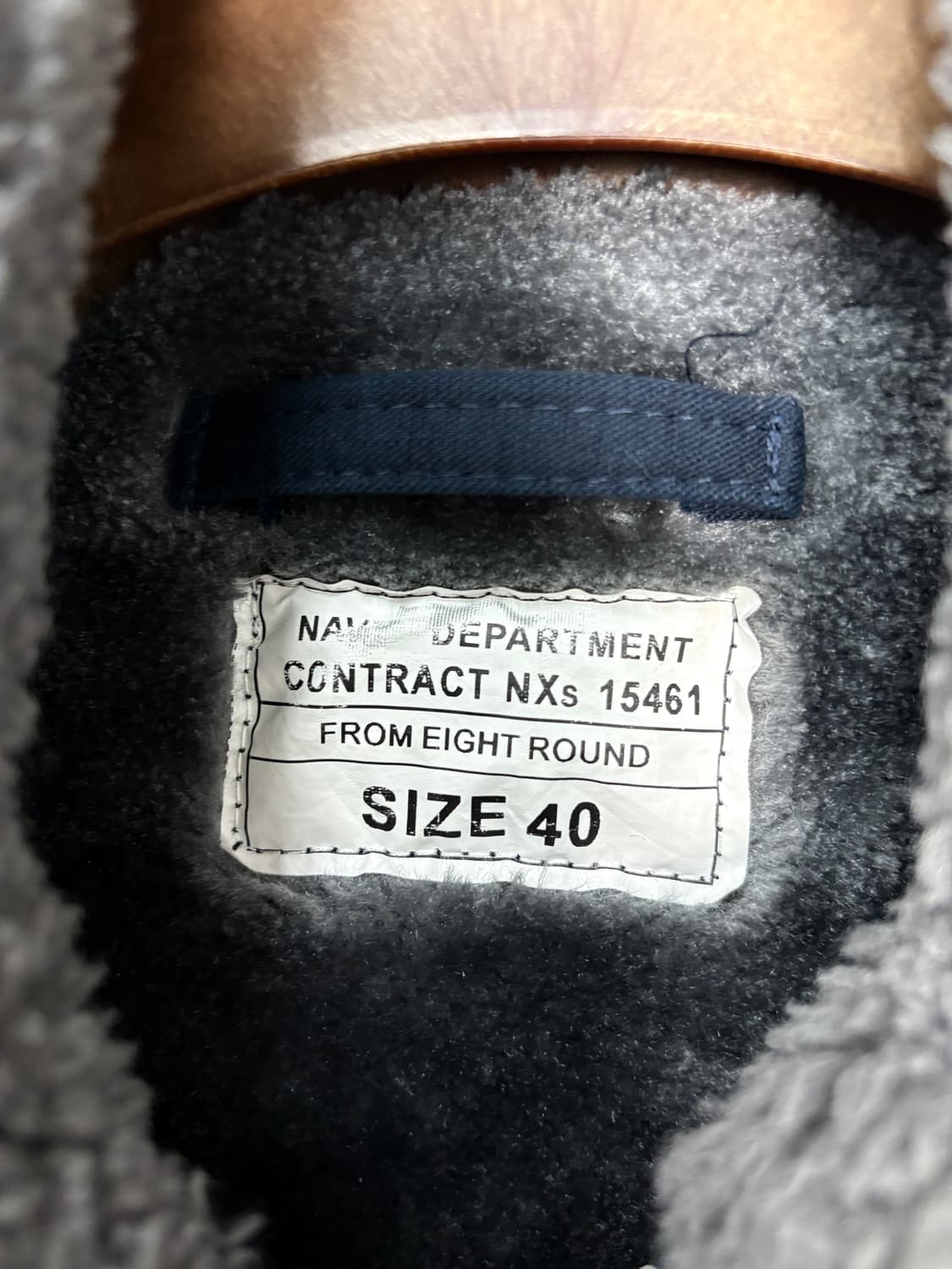 에잇라운드 N-1 복각 데크자켓 A3607 상품이미지7