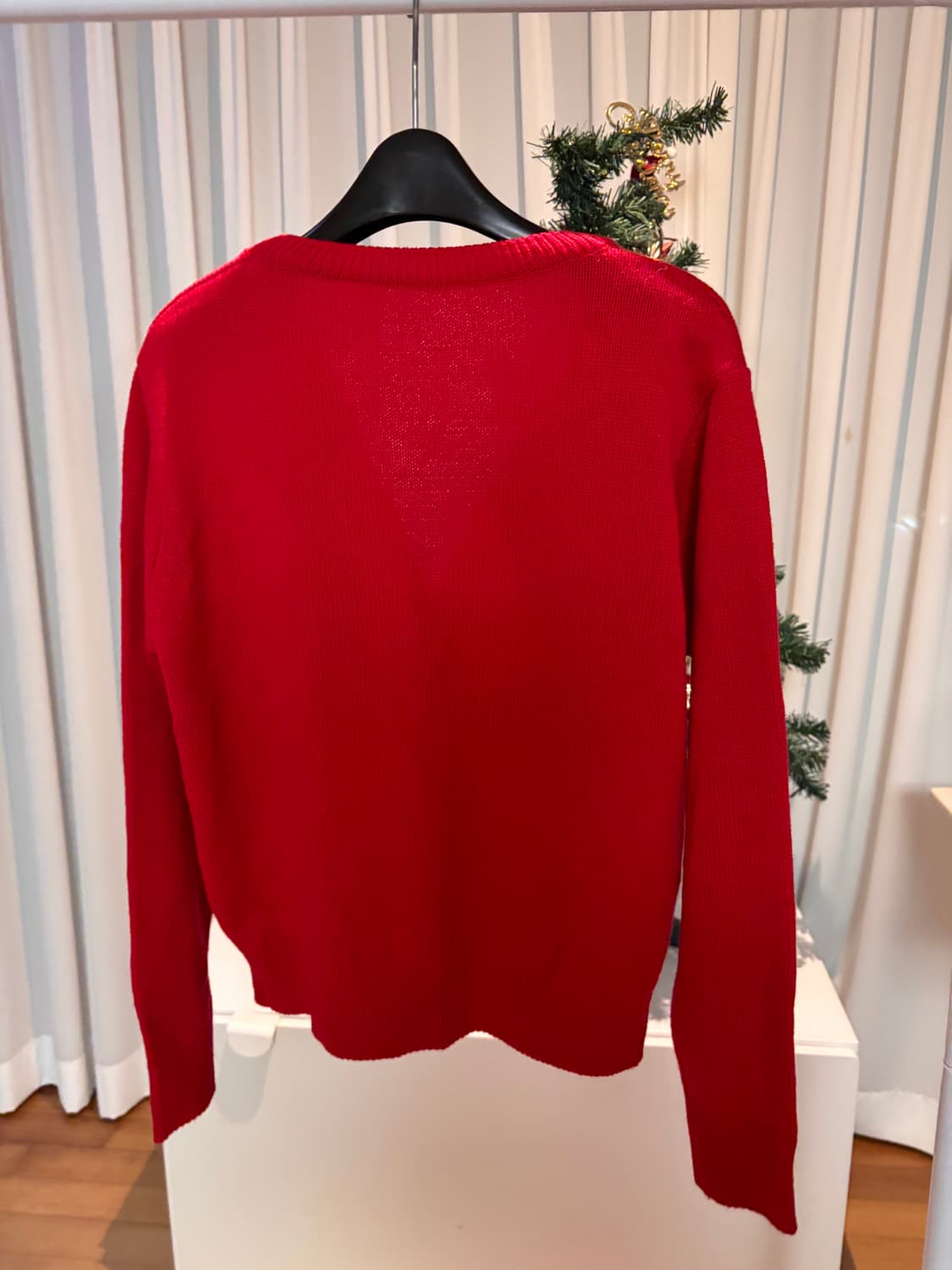 빨간 가디건 상품이미지3