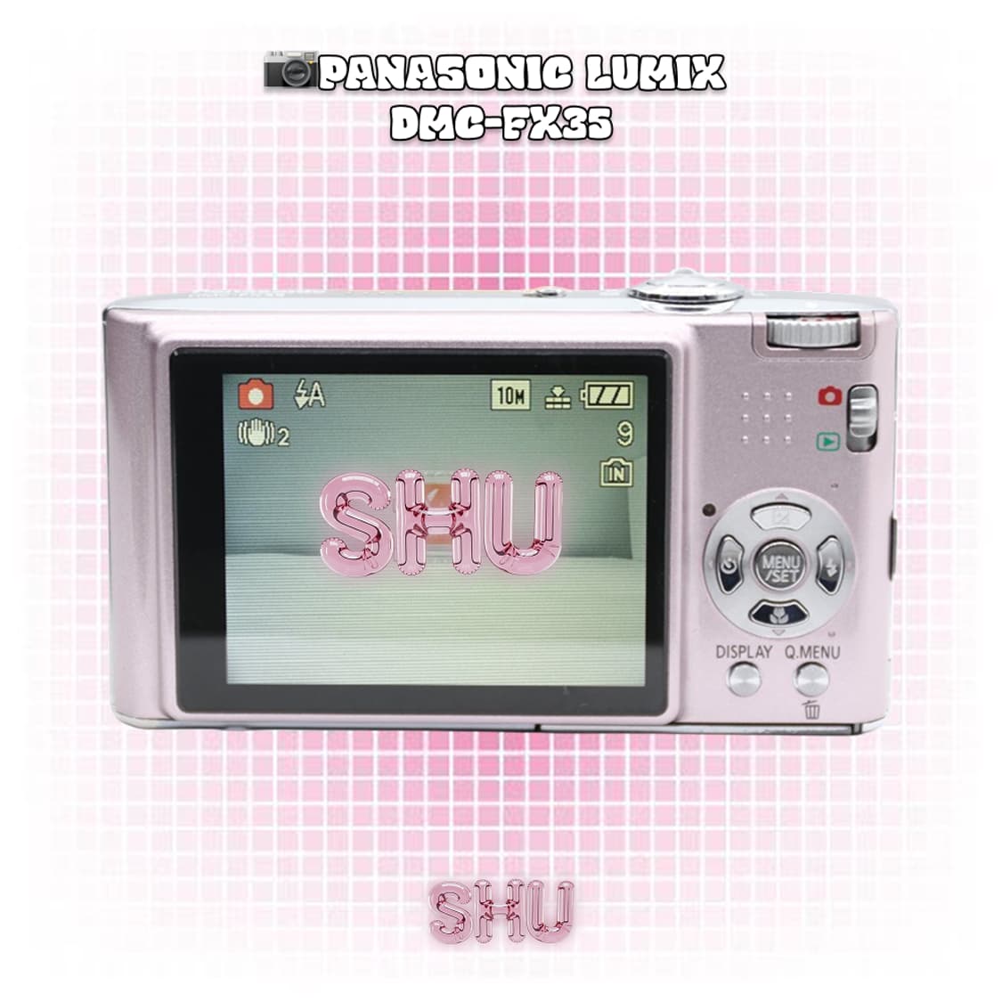 파나소닉 Panasonic 루믹스 DMC-FX35 빈티지 디카 핑크 상품이미지4