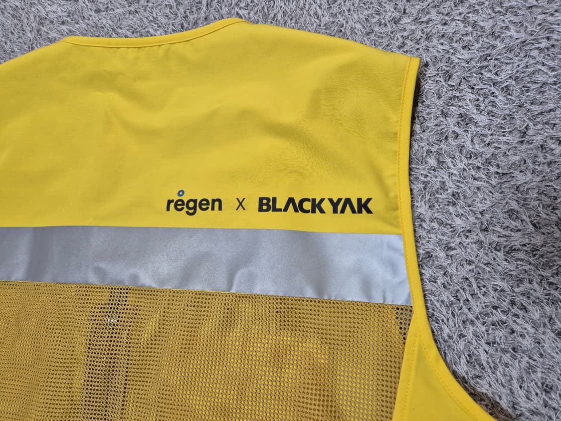 [새상품]블랙야크 남성 안전 조끼 110 상품이미지4