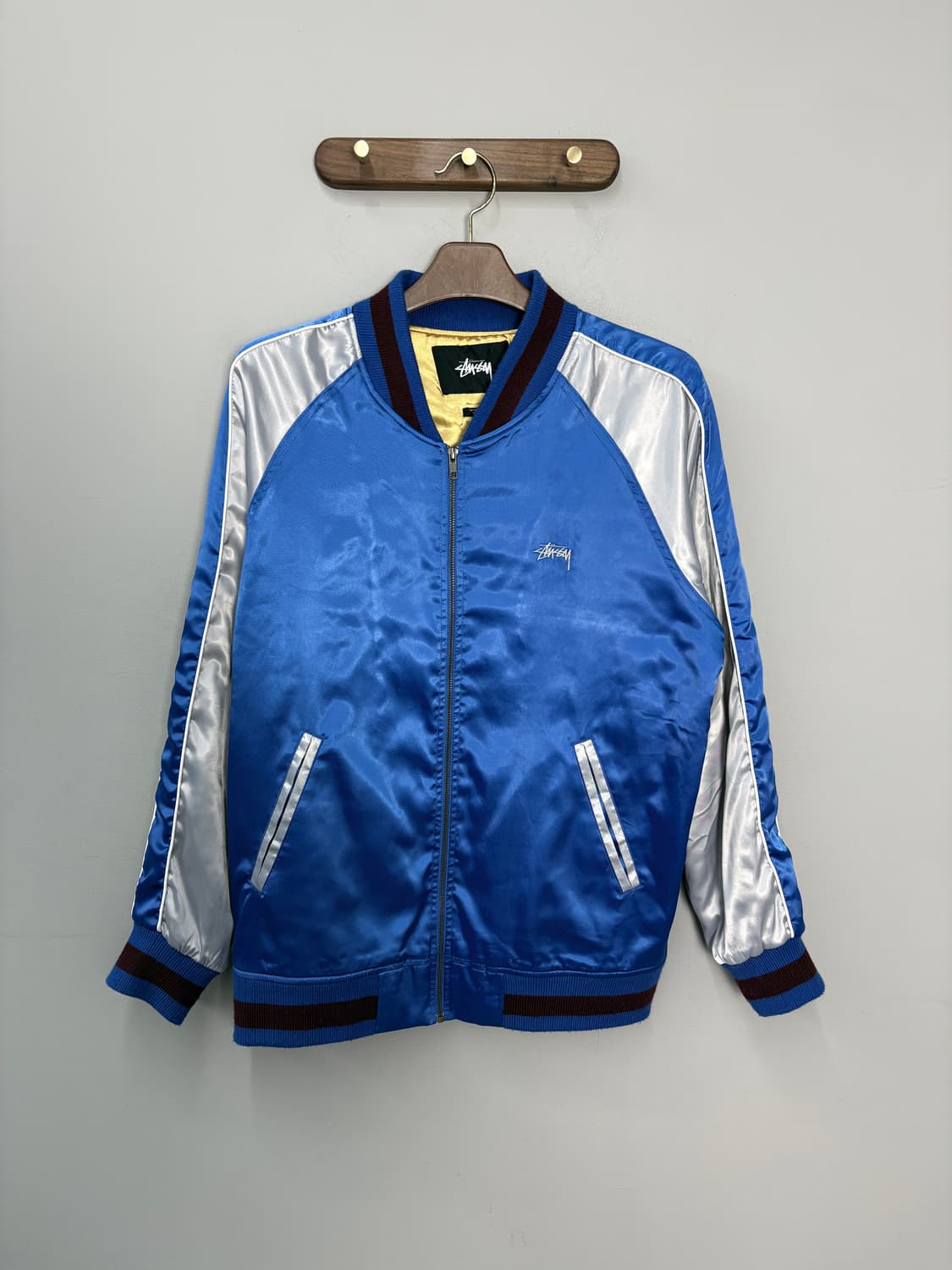 스투시 월드투어 35주년 호랑이 자수 스카쟌 A3594 상품이미지2