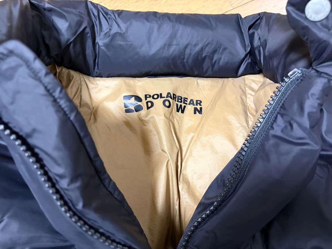 [2] 비헤비어 24fw 폴라베어 다운 파카 패딩 블랙 상품이미지4