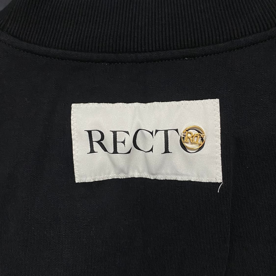 렉토 로고패치 오버핏 맨투맨 L 상품이미지3