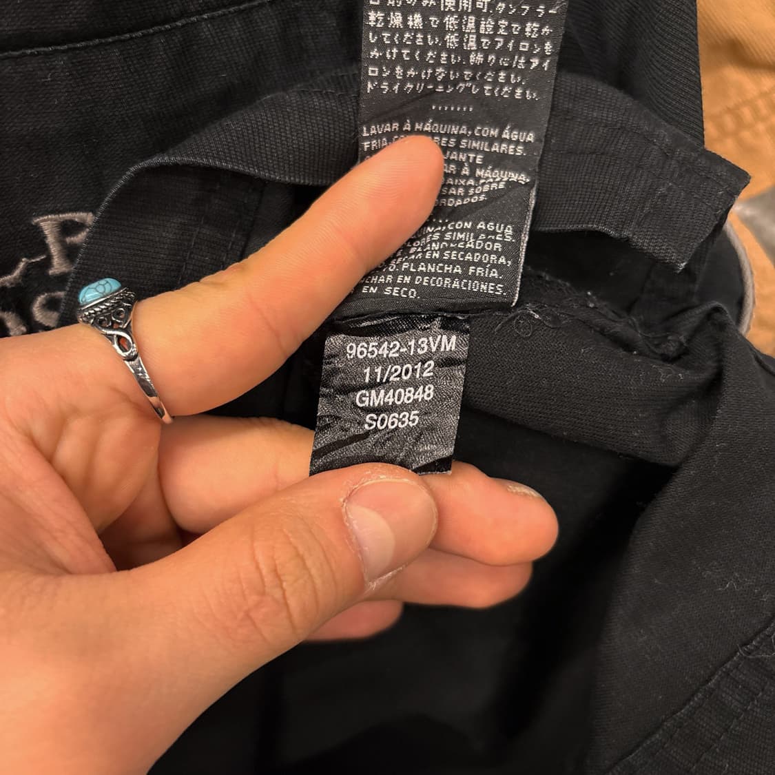 할리데이비슨 110th 헤리티지 엠브로이드 투톤 워크셔츠 N1073 상품이미지10